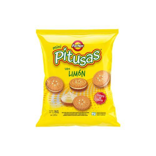 Galletitas PITUSAS Sabor Limón 160grs. edg